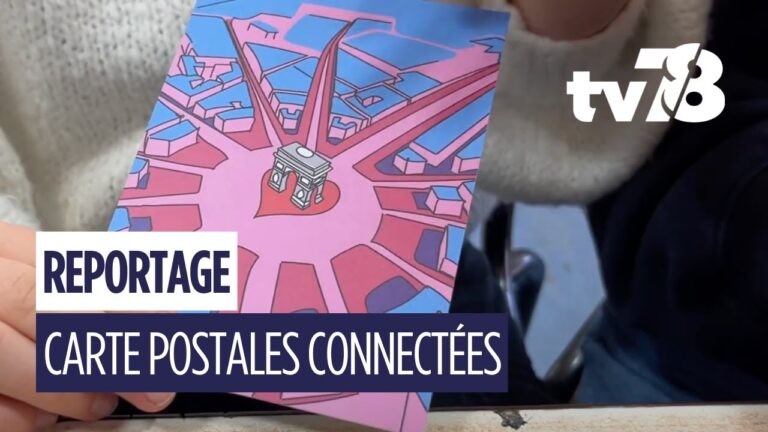 Des cartes postales interactives envoyées en Ecosse depuis Guyancourt