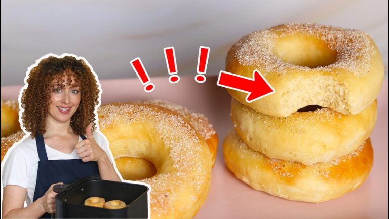 Donuts moelleux au air fryer : la recette bluffante de « Dyce Délices »