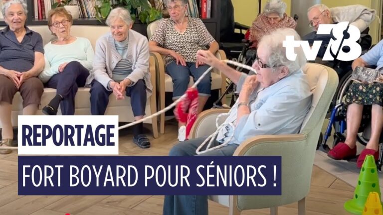 Un « Fort Boyard » intergénérationnel dans un EHPAD de Bois d’Arcy