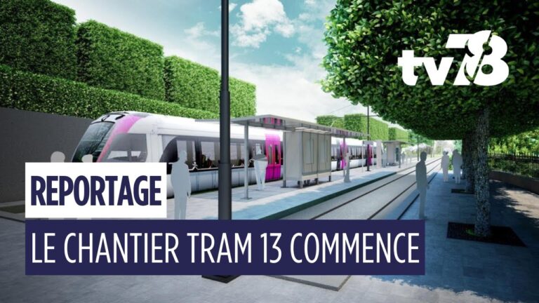 Lancement des travaux du Tram 13 à Poissy : un chantier décisif pour les Yvelines