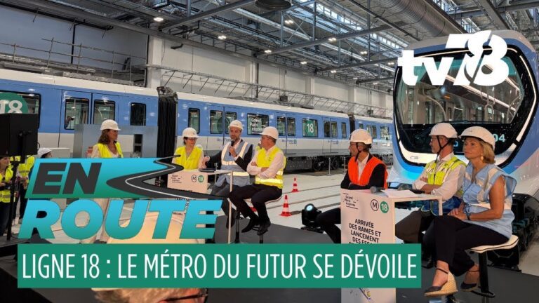 Ligne 18 du Grand Paris Express : les premières rames marquent un tournant