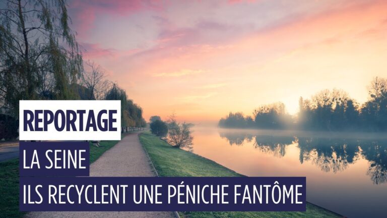 Poissy : une péniche fantôme du XIXe siècle enfin démantelée !