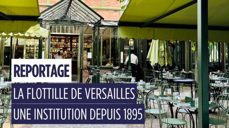 Versailles : « La flottille », une institution dans le parc du château