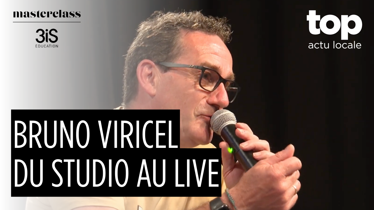 Masterclass 3iS à Lyon : l’art de la tournée avec Bruno Viricel, du studio au live