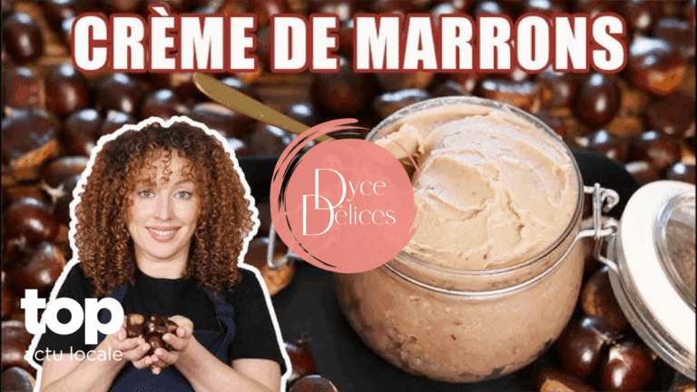 Crème de marrons maison en 3 ingrédients avec « Dyce Délices »