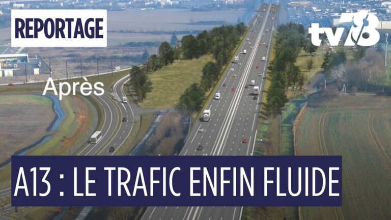 A13 en flux libre : le trafic revient quasiment à la normale à Buchelay