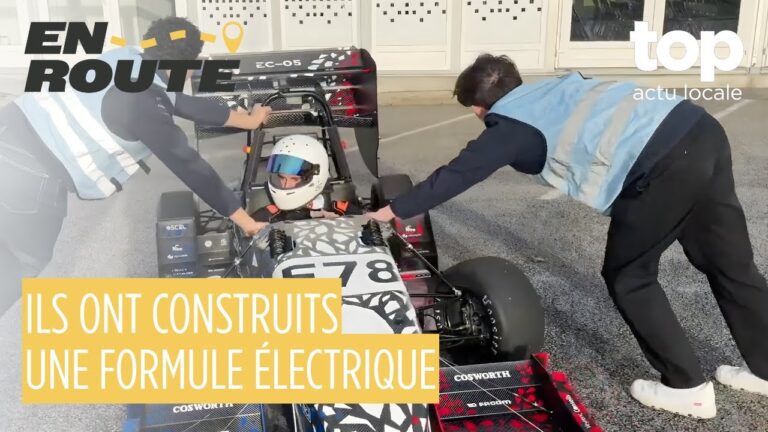 Trappes : une première monoplace 100 % électrique signée par les étudiants de l’ESTACA