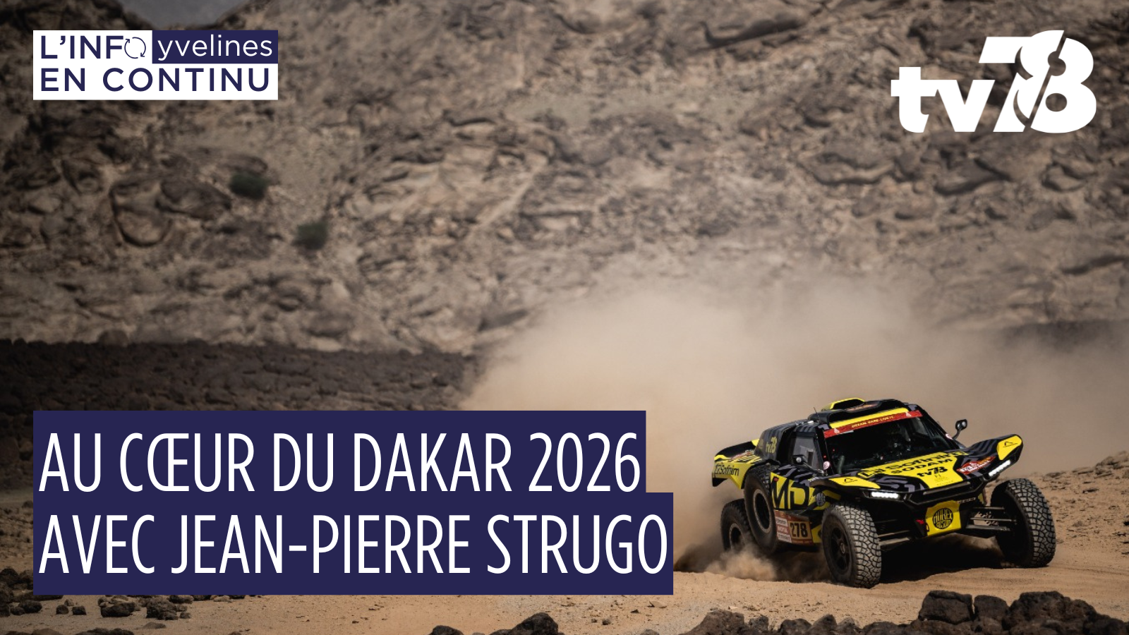 Dakar 2026 : Jean-Pierre Strugo, 79 ans, boucle son ultime édition