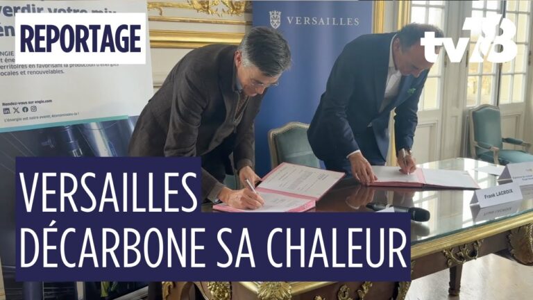 Versailles mise sur la géothermie pour décarboner son réseau de chaleur