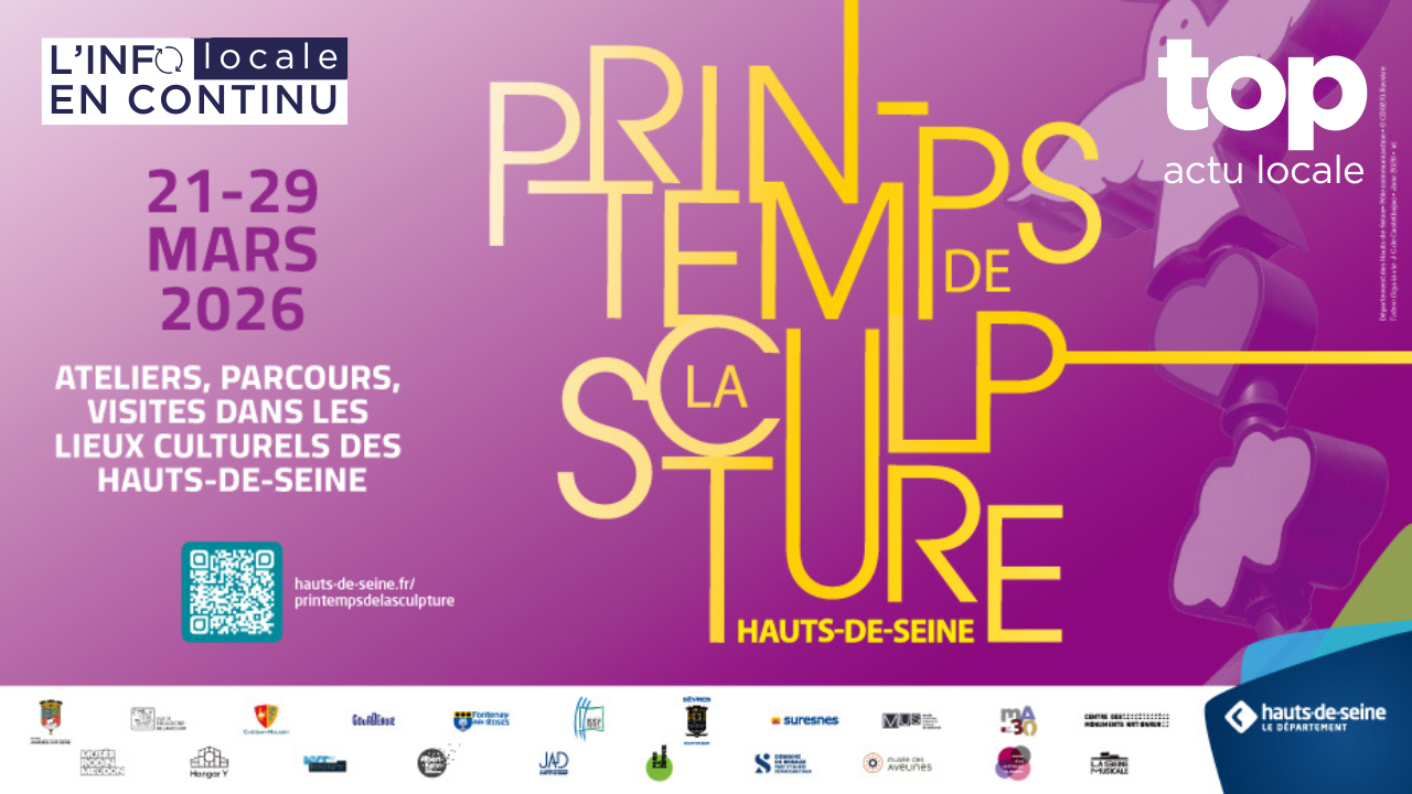 Printemps de la Sculpture 2026 : plus de 100 rendez-vous gratuits dans tous les Hauts-de-Seine