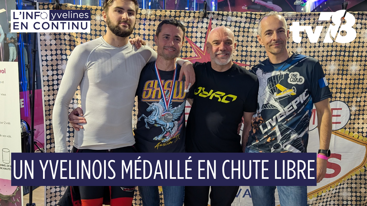 Du parachute à la soufflerie, un Yvelinois médaillé porté par la passion
