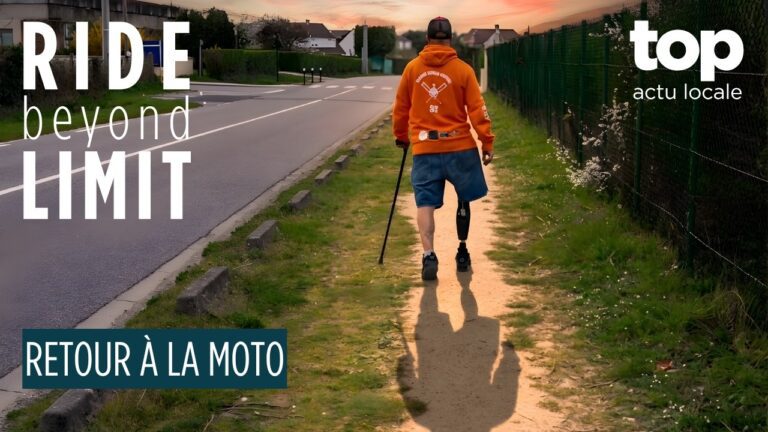 Charly : amputé après un accident, il pilote aujourd’hui en championnat moto | Ride Beyond Limit
