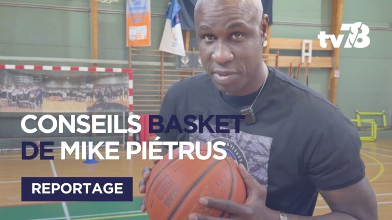 À Gargenville, Mickaël Piétrus donne ses conseils aux jeunes basketteurs