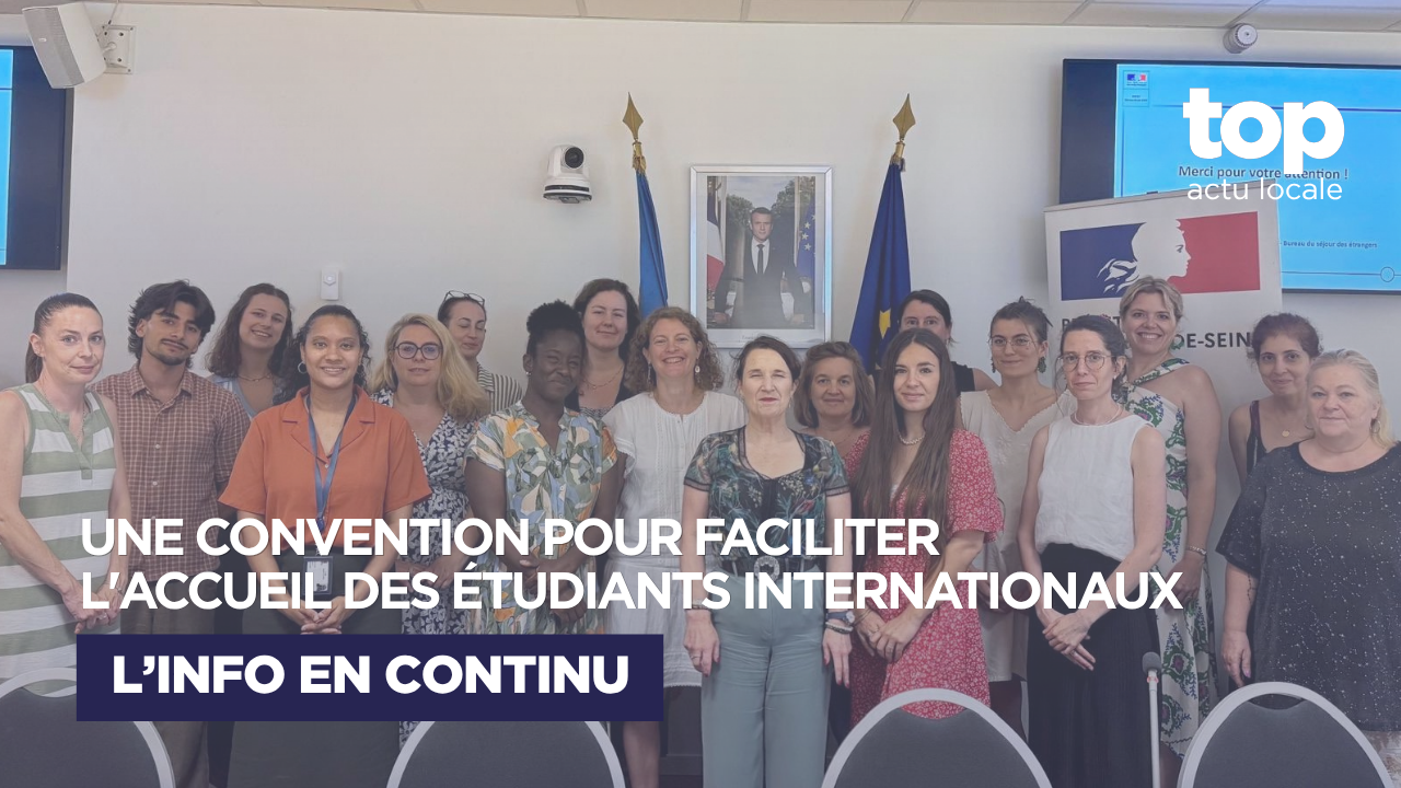 Hauts-de-Seine : une convention pour améliorer les démarches des étudiants internationaux