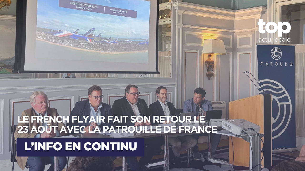 Cabourg : le French Flyair fait son retour le 23 août avec la Patrouille de France