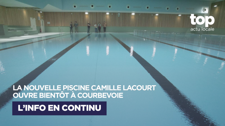La piscine Camille Lacourt ouvrira ses portes le 2 septembre 2026 à Courbevoie
