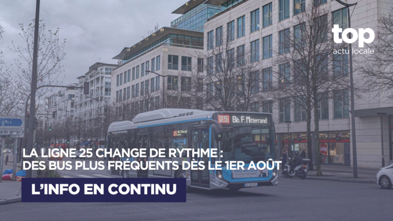 Ligne 25 : davantage de bus et des horaires élargis entre Ivry-sur-Seine, Vitry-sur-Seine et Paris