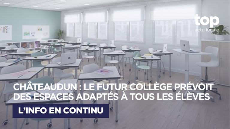 Châteaudun : le futur collège mise sur l&rsquo;accessibilité et l&rsquo;inclusion