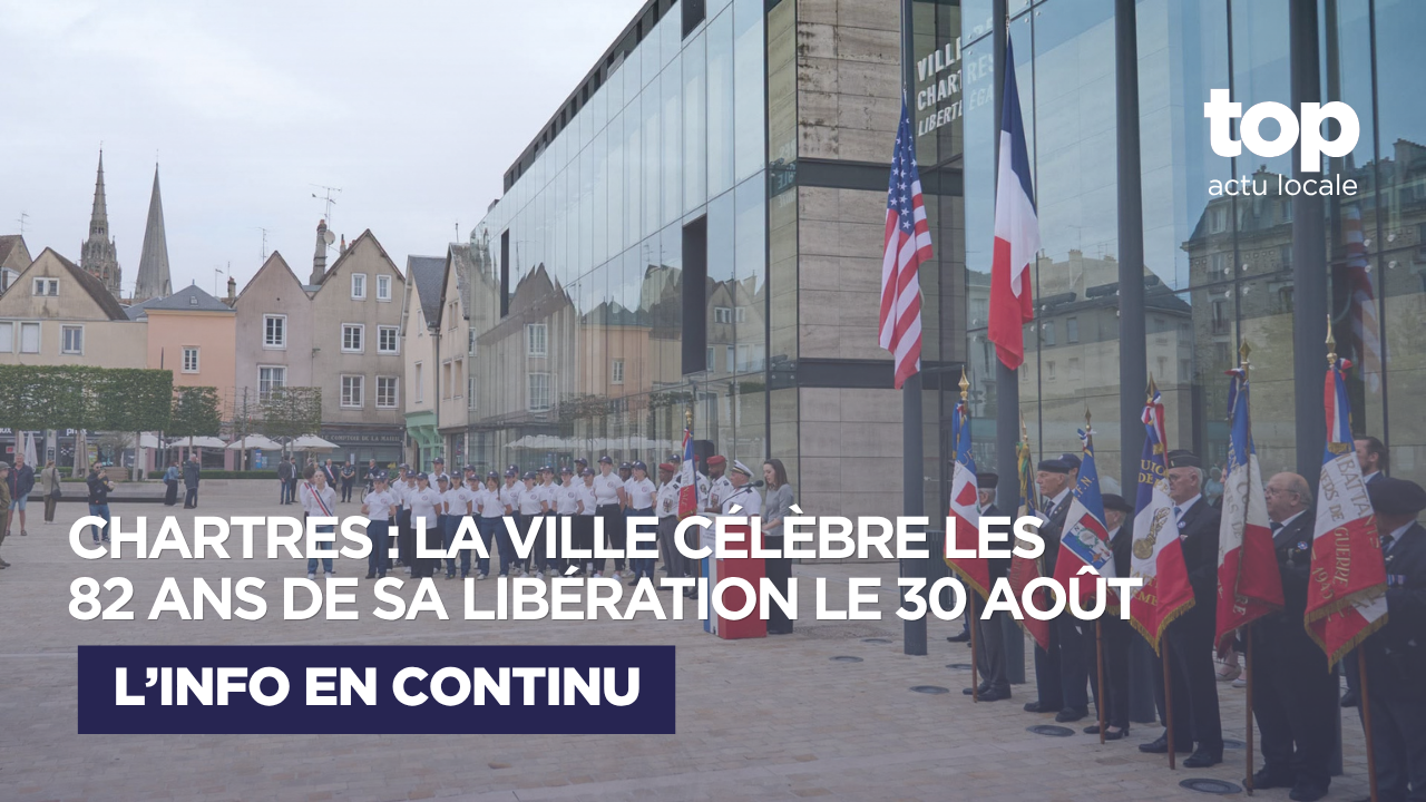 Chartres commémore les 82 ans de sa Libération ce dimanche