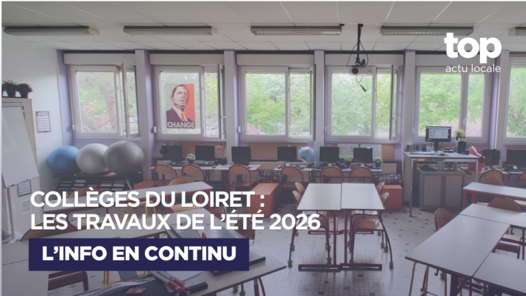 Collèges du Loiret : quels travaux sont réalisés pendant l’été 2026 ?