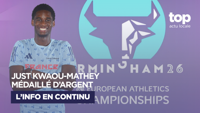 Just Kwaou-Mathey, licencié d&rsquo;Evreux, médaillé d&rsquo;argent du 110 m haies