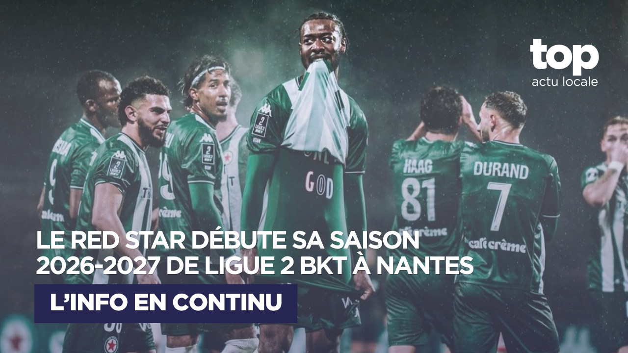 Le Red Star lance sa saison de Ligue 2 à Nantes avec de nouvelles ambitions
