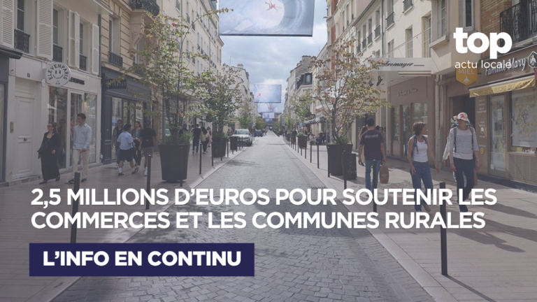Île-de-France : 2,5 millions d’euros pour soutenir les commerces et les communes rurales