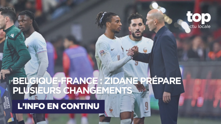 Belgique-France : sans Mbappé, Zidane prépare déjà plusieurs changements chez les Bleus