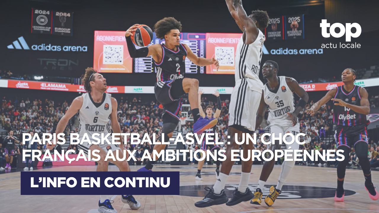 Paris Basketball – ASVEL : l’adidas arena attend son nouveau grand soir
