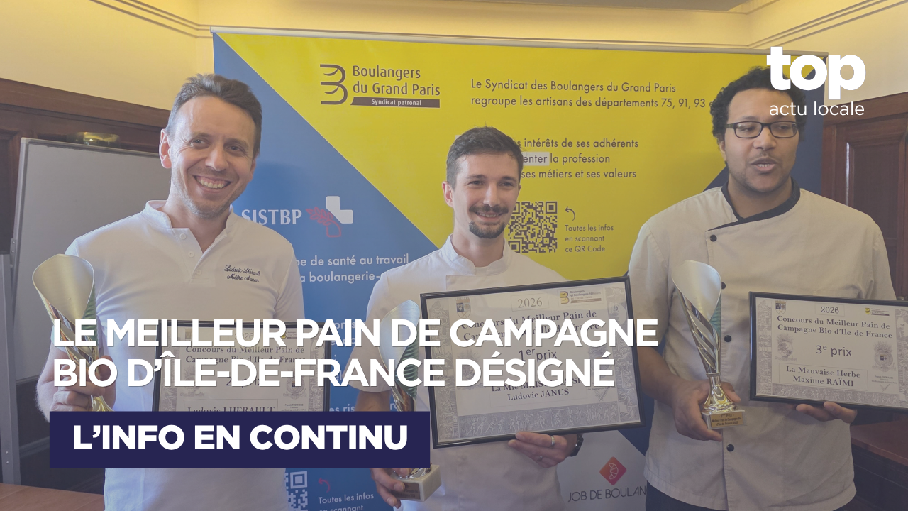 Île-de-France : Ludovic Janus décroche le prix du meilleur pain de campagne bio