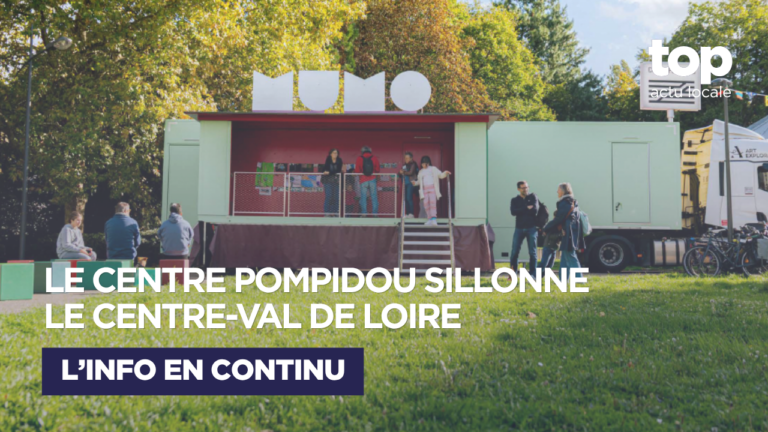 Le Centre Pompidou prend la route : un musée itinérant à la rencontre des habitants du Centre-Val de Loire