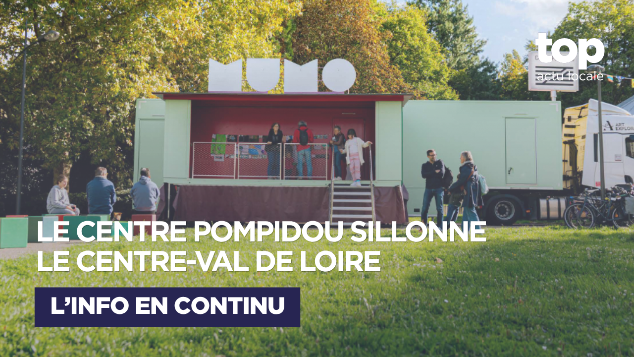 Le Centre Pompidou prend la route : un musée itinérant à la rencontre des habitants du Centre-Val de Loire