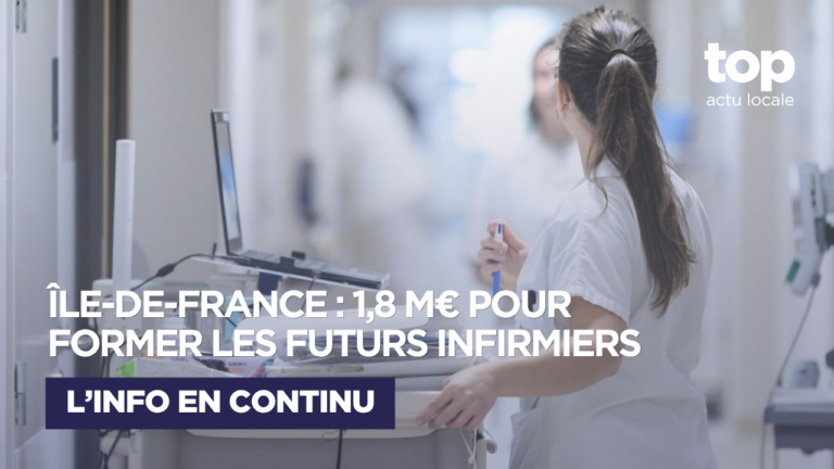 Santé : la Région Île-de-France investit 1,8 million d&rsquo;euros pour former les futurs infirmiers à Paris