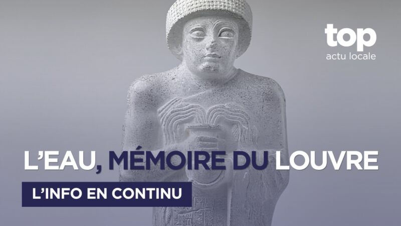Image for the Tweet beginning: Le Louvre met en avant
